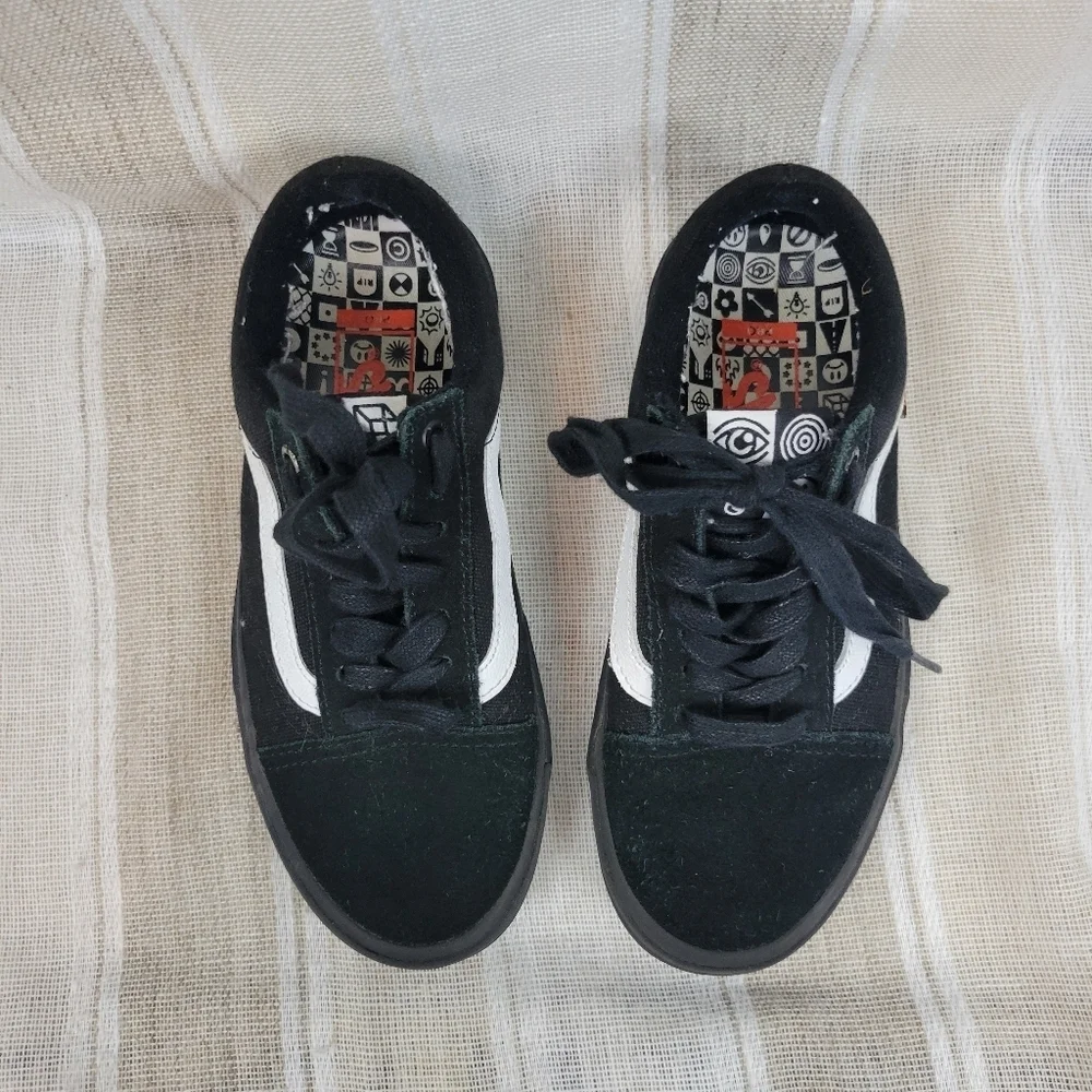 Vans x Cult BMX Old Skool Low Sneakers Black Mens 3.5/Kids 3.5‎